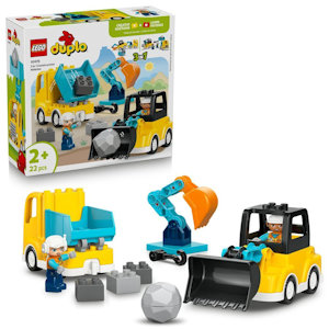 LEGO DUPLO VEICOLI DA CANTIERE 3 IN 1 10475