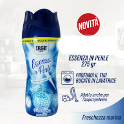LAVATRICE PROFUMO PER BUCATO IN PERLE CONF.275GR. FRESCHEZZA MARINA IRGE