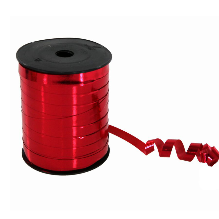 ROTOLO NASTRINO MM.10x250MT. METALLIZZATO ROSSO