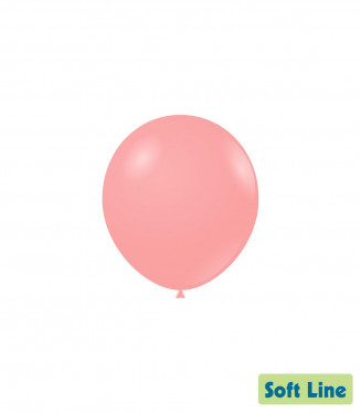 PALLONCINI 5 POLLICI CM.13 CONF.100PZ. ROSA BABY 126 SOFTLINE