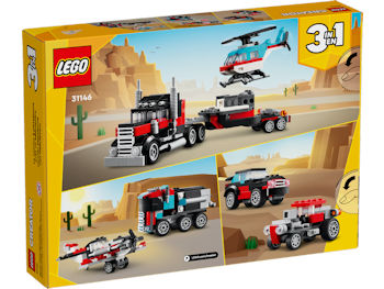 LEGO CREATOR AUTOCARRO CON ELICOTTERO 31146
