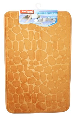 BAGNO TAPPETO MEMORY CM.50x80 MONOCOLORE 3 ASS. FATIGATI