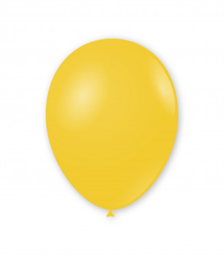 PALLONCINI 13 POLLICI CM.33 CONF.100PZ. GIALLO 11 PASTELLO