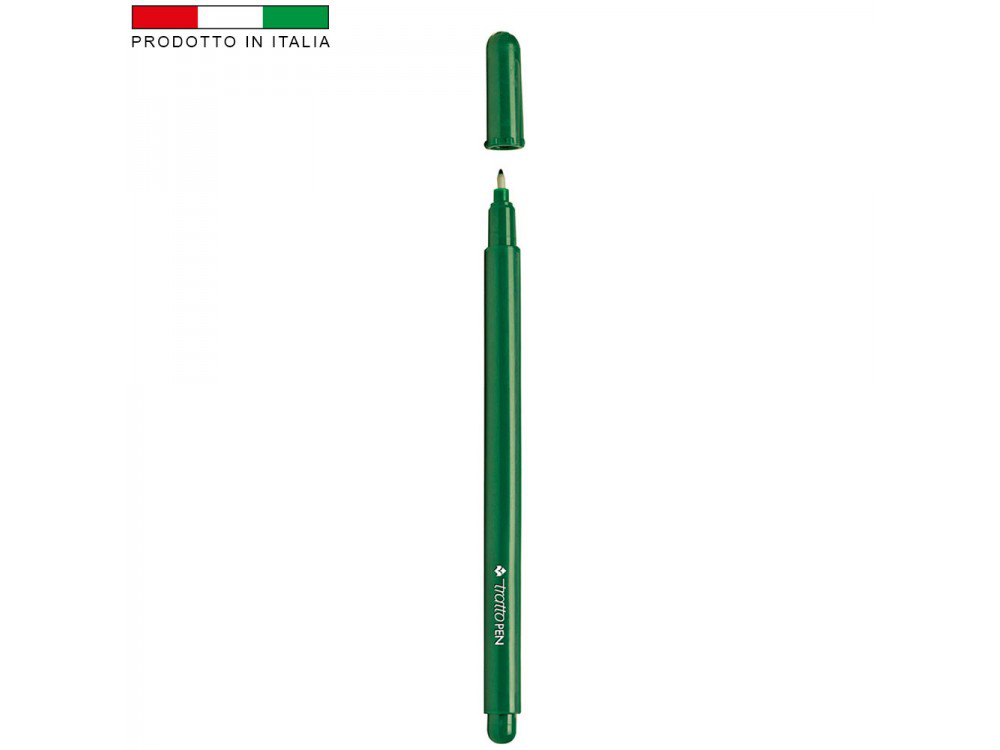 PENNA TRATTO PEN CLASSICA VERDE pezzi 12