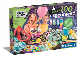SCIENZA E GIOCO I MIGLIORI 100 ESPERIMENTI 8+ ANNI 19395 CLEMENTONI