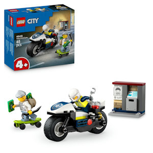 LEGO CITY INSEGUIMENTO CON LA MOTO POLIZIA 60455