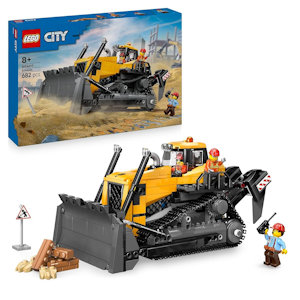 LEGO CITY PALA MECCANICA BULLDOZER GIALLO 60466