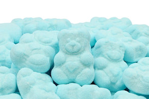 MARSHMALLOW ORSETTI AZZURRI CONFEZIONE 900GR. BONBY