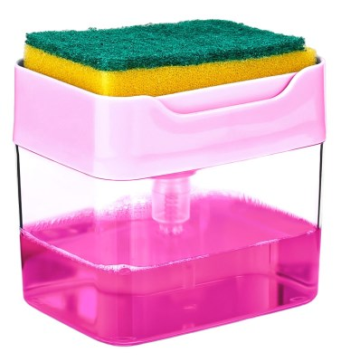 DISPENCER PER SAPONE IN PLASTICA CON SPUGNA PARIS FATIGATI