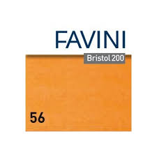 CARTONCINO BRISTOL 35x50 COLORE MARRONE TABACCO PEZZI 20