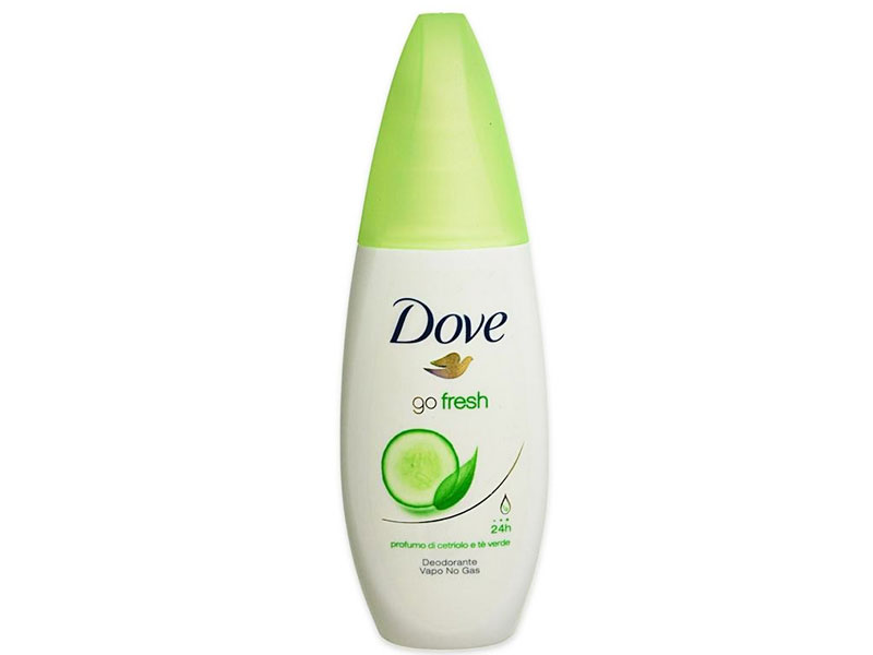 DEODORANTE DOVE SPRAY VAPO 75ML. GO FRESH TE' VERDE