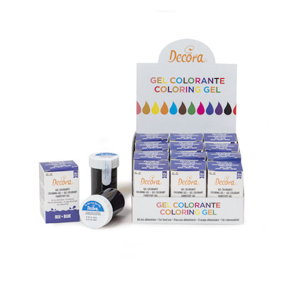 GEL COLORANTE 28G. BLU DECORA