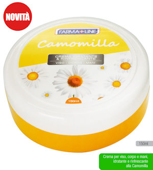 CREMA CORPO FARMALINE CAMOMILLA VASETTO 150ML.