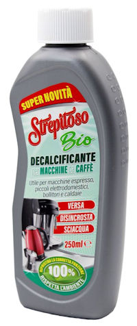DECALCIFICANTE PER MACCHINA DEL CAFFE' BIO STREPITOSO FLOCONE 250ML. FATIGATI