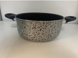 CASSERUOLA ALLUMINIO GREYSTONE CM.20 MANICI 2 POT