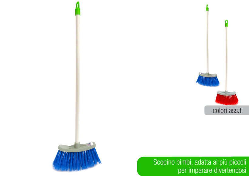 PAVIMENTO SCOPETTA MINI CON MANICO IRGE