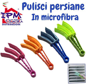 PULISCI PERSIANE FESSURE E TENDE VENEZIANE IN MICROFIBRA IPM