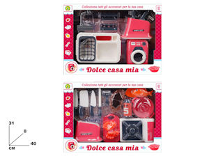CUCINA PLAYSET DOLCE CASA MIA SCATOLATO CM.40x31 MAZ.