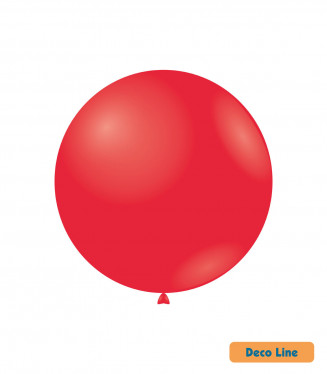 PALLONCINI DECO LINE PROFES. PASTELLO 18 POLLICI CM.46 CONF.20PZ. ROSSI SCARLATT