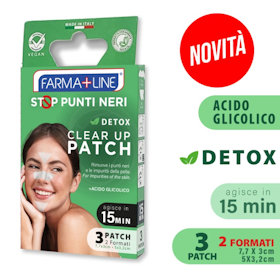 MEDICAZIONE CEROTTI SPECIFICI PER PUNTI NERI PELLI NORMALI CONF.3PZ. FARMALINE