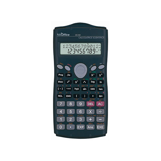 CALCOLATRICE SCIENTIFICA 12 CIFRE CS-103 NIKOFFICE