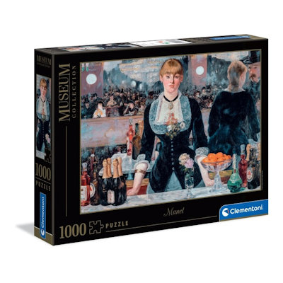 PUZZLE 1000 MANET BAR FOLIE BERGERS 39661 CLEMENTONI