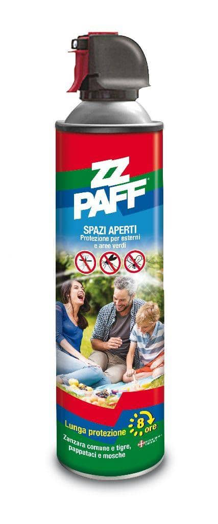PROTEZIONE AMBIENTE ZZ PAFF IN BOMBOLETTA SPAY 500ML. PER SPAZI APERTI
