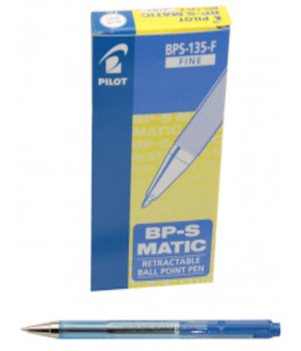 PENNA PILOT BP-S MATIC BLU pezzi 12