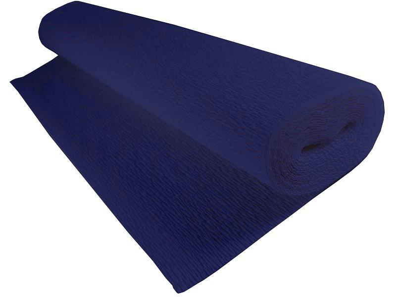 CARTA CRESPA IN ROTOLO DA 180G. CM.50x2.50MT. BLU