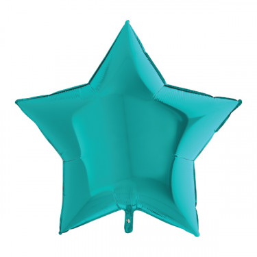 PALLONCINO MYLAR SAGOMA STELLA TIFFANY 36 POLLICI