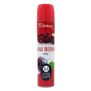 DEODORANTE AMBIENTE SRAY SETABLU 300ML. ROSSO INTENSO