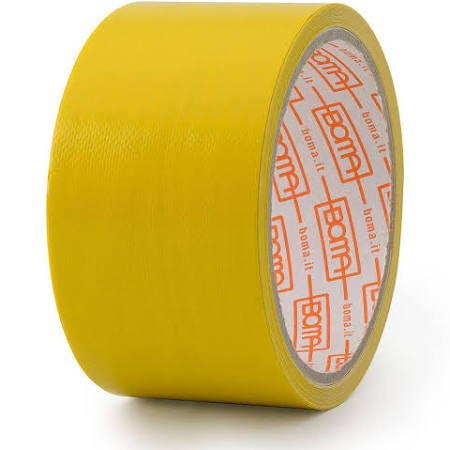 NASTRO ADESIVO TELATO 38x25 GIALLO NIKOFFICE