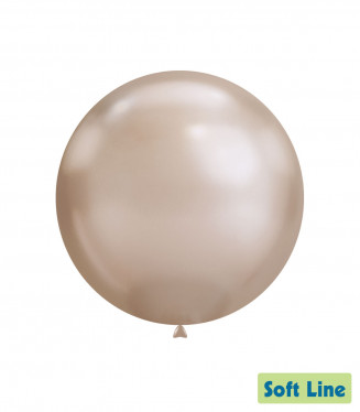 PALLONCINI 18 POLLICI CHROME CM.46 CHAMPAGNE 119 CONF.20PZ. SOFT LINE