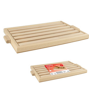 TAGLIAPANE IN LEGNO RETTANGOLARE CON GRIGLIA CM.38x25 KASAVIVA
