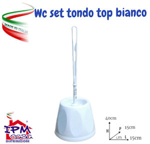PORTASCOPINO CON SCOPINO IN PLASTICA BIANCO IPM