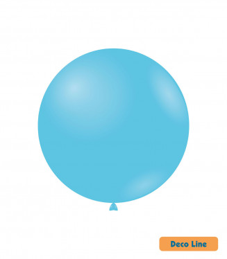 PALLONCINI DECO LINE PROFES. PASTELLO 18 POLLICI CM.46 CONF.20PZ. AZZURRO CIELO