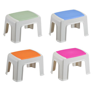 SGABELLO IN PLASTICA COLOR CM.30x20xH.21 KASAVIVA