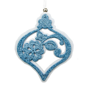 APPENDINO PENDENTE BLU CON GLITTER IDEA'S 929777