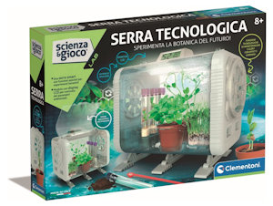 SCIENZA E GIOCO SERRA TECNOLOGICA 8+ ANNI 19370 CLEMENTONI