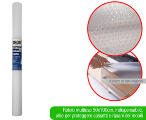 ROTOLO PROTEGGI CASSETTO O RIPIANO CM.50x100 IRGE