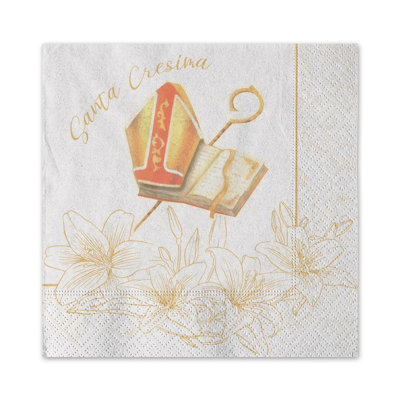 CRESIMA SIMBOLI TOVAGLIOLI CM.25x25 CONF.20PZ. BIGPARTY