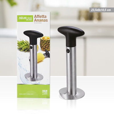 UTENSILE AFFETTA ANANAS IN ACCIAIO IDEA'S