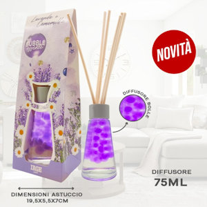 DEODORANTE AMBIENTE LIQUIDO CON BASTONCINI 75ML. LAVANDA E CAMOMILLA IRGE