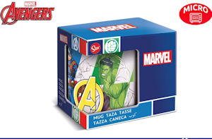 AVENGERS TAZZA IN CERAMICA MUG SCATOLATA 325ML. EOLD.