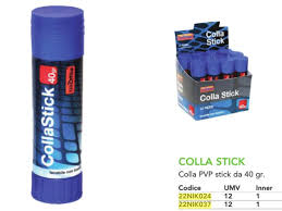 COLLA STICK NIKOFFICE 40gr. PEZZI 12