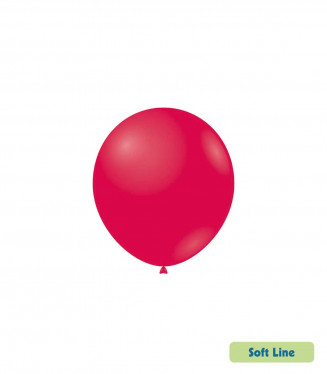 PALLONCINI 5 POLLICI CM.13 CONF.100PZ. ROSSI 129 SOFTLINE