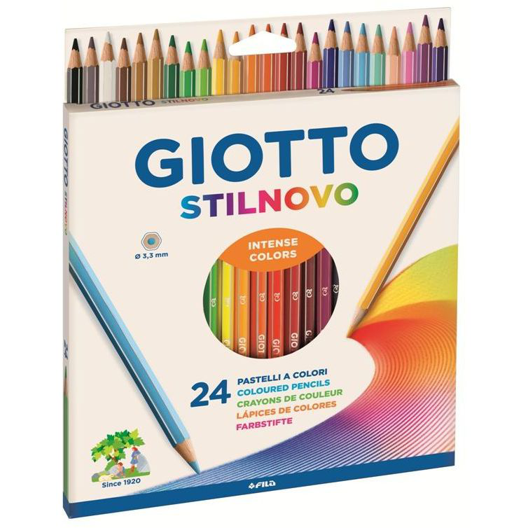 PASTELLI IN LEGNO STILNOVO DA 24 GIOTTO