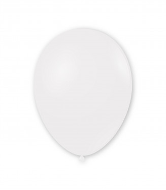 PALLONCINI 13 POLLICI CM.33 CONF.100PZ. BIANCHI  10 PASTELLO
