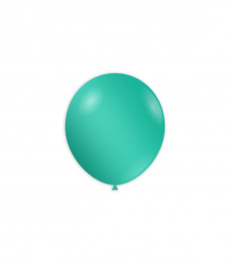 PALLONCINI 5 POLLICI METAL CM.13 CONF.100PZ. ACQUAMARINA 75