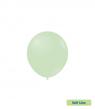 PALLONCINI 5 POLLICI CM.13 CONF.100PZ. VERDE MENTA VINTAGE 152 SOFTLINE